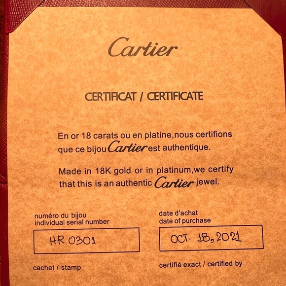 Cartier Panther ring original with certificate - Picture 2 of 6